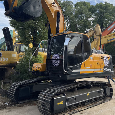 Excavadora de 20 toneladas de marca coreana Hyundai 220LC-9S Excavadora usada para equipos de construcción Hyundai