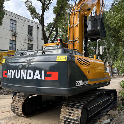 Excavadora de 20 toneladas de marca coreana Hyundai 220LC-9S Excavadora usada para equipos de construcción Hyundai