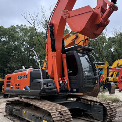 Excavadora de 20 toneladas de marca japonesa Hitachi ZX200 Excavadora usada para equipos de construcción Hitachi