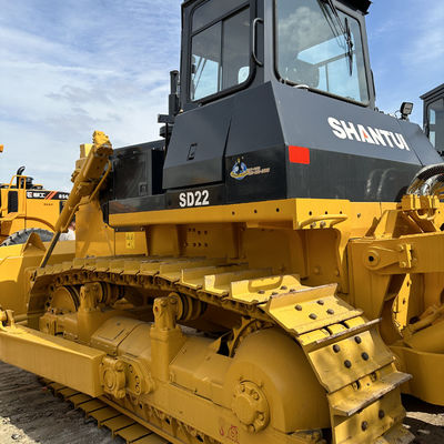 Shantui SD22 Bulldozer hidráulico usado con motor NT855-C280 para la venta Bulldozer de rastreo
