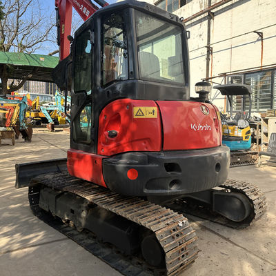 Una excavadora Kubota potente y compacta para todas sus necesidades de construcción