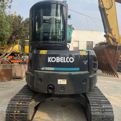 Excavadora hidráulica Kobelco pequeña 5.23m*1.96m*2.60m Para pequeñas obras de construcción fácil operación