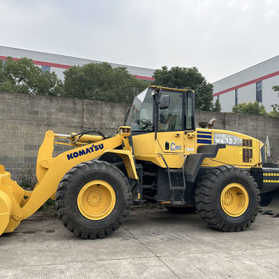 Cargador usado WA320-5 Japón Komatsu WA320-3 WA320-5 WA470-3 WA470-6 Cargador de ruedas en excelente estado