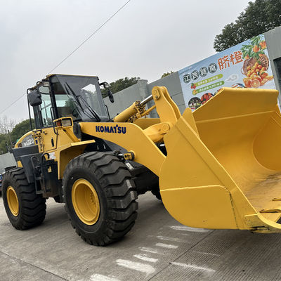 Cargador usado WA320-5 Japón Komatsu WA320-3 WA320-5 WA470-3 WA470-6 Cargador de ruedas en excelente estado
