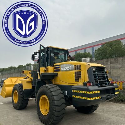 Cargador hidráulico Komatsu Wa320 versátil para el manejo rápido y fácil de materiales