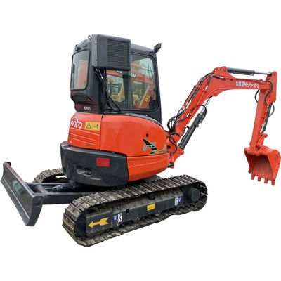 La excavadora Kubota U35 hace que su trabajo sea más rápido y fácil con un mantenimiento conveniente