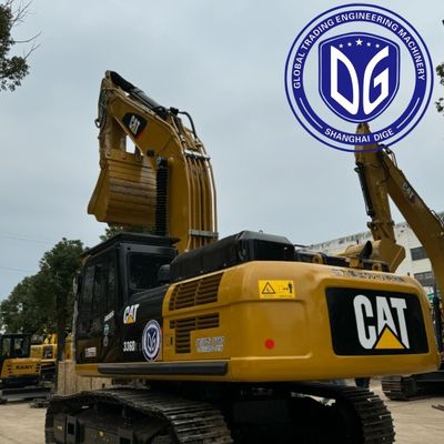 1.4m2 Capacidad de cubo Excavadora Caterpillar Usada con máquina de escribir y motor japonés original
