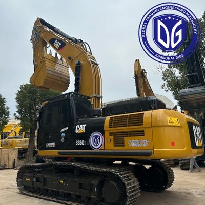 36000 kg de peso de operación Excavadora Caterpillar usada con motor japonés original