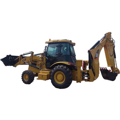 Excavadoras usadas Cargador de retroexcavadora Caterpillar con guía técnica remota de por vida