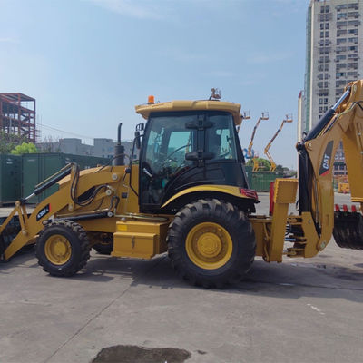 Excavadoras usadas Cargador de retroexcavadora Caterpillar con guía técnica remota de por vida