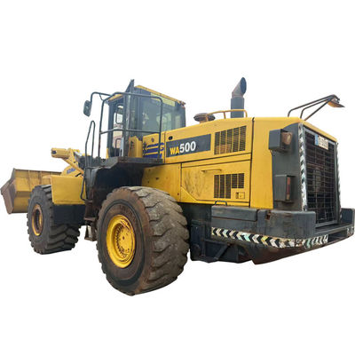 Komatsu WA500 4.3m3 Cargador de ruedas de capacidad de cubo estándar para obras de construcción