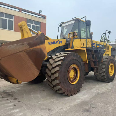 Komatsu WA500 4.3m3 Cargador de ruedas de capacidad de cubo estándar para obras de construcción