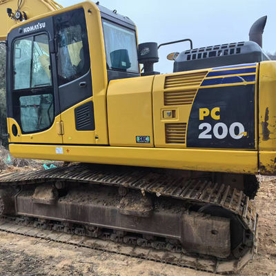 Experimente el rendimiento superior de la excavadora Komatsu PC200 con forma de conducción hidráulica