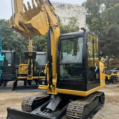 Excavadora de orugas usadas con forma de conducción hidráulica