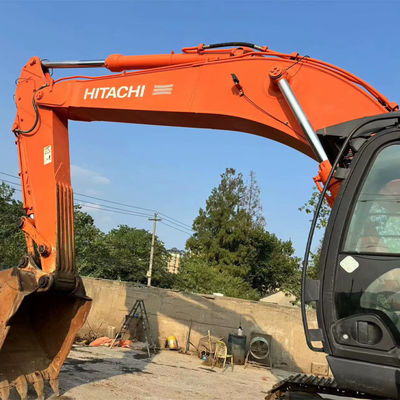 Radio máximo de excavación 570 mm Excavadora usada Hitachi fabricada en 2017