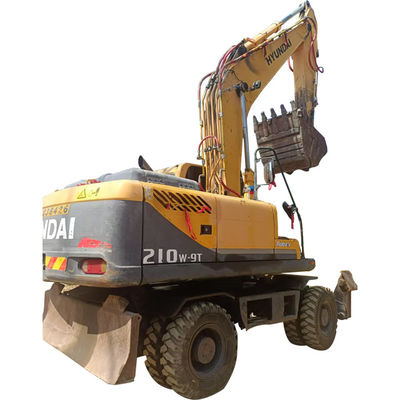 1.34m3 de capacidad Excavadora de ruedas Hyundai La mejor opción para sus proyectos