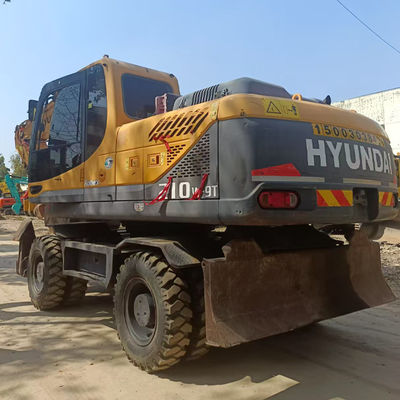 1.34m3 de capacidad Excavadora de ruedas Hyundai La mejor opción para sus proyectos