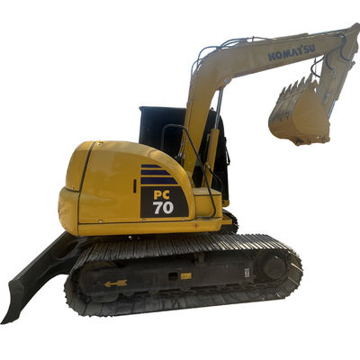 SAA4D95LE Excavadora Komatsu de segunda mano con motor turboalimentado con altura máxima de excavación de 7150 mm
