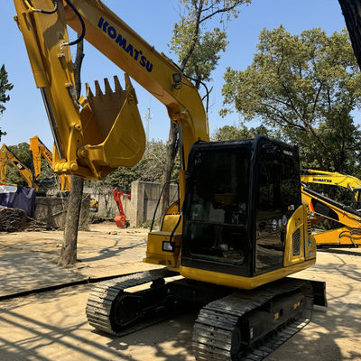 SAA4D95LE Excavadora Komatsu de segunda mano con motor turboalimentado con altura máxima de excavación de 7150 mm