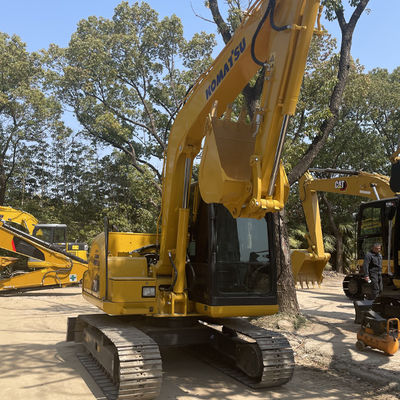 SAA4D95LE Excavadora Komatsu de segunda mano con motor turboalimentado con altura máxima de excavación de 7150 mm