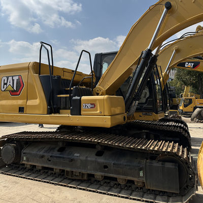 Excavadora de gato hidráulico 320 para una mayor eficiencia de combustible hasta un 20% menos de consumo de combustible