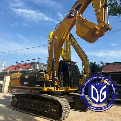 Excavadora usada Caterpillar 336D a la venta lista para ser enviada a América del Sur