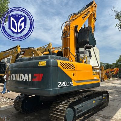 Excavadora Hyundai 220LC-9S Usada con Motor Cummins Lista para Enviar a Omán