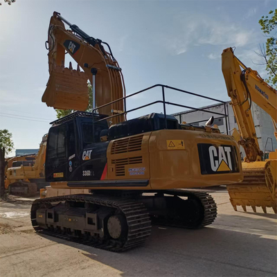 Excavadora Caterpillar 336D de alto rendimiento con capacidad de cucharón estándar de 2,4 m3