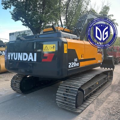 Excavadora usada Hyundai HX220HD lista para la exportación Durable, potente y rentable