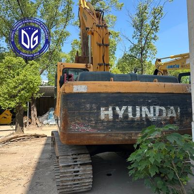 Hyundai 220LC-9S de segunda mano. Una poderosa excavadora de 22 toneladas, lista para la exportación.