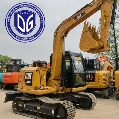 Excavadora Caterpillar 308E usada en buenas condiciones de funcionamiento