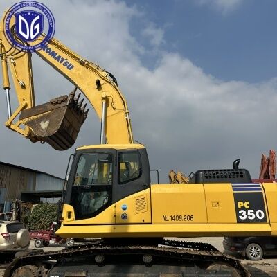 Japón Excavadora usada Komatsu PC350-7 Excavadora hidráulica 35 toneladas Excavadora usada en stock