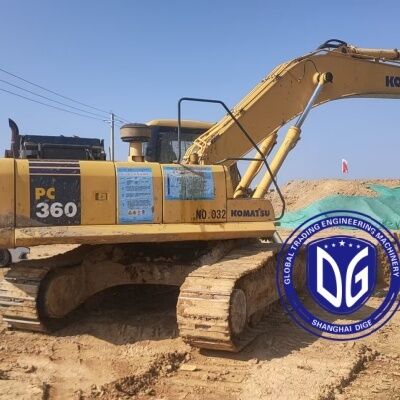 Japón Excavadora usada Komatsu PC360Excavadora hidráulica 36 toneladas Excavadora usada en stock