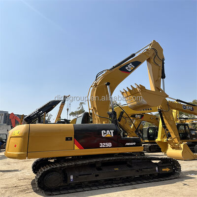 Excavadora usada Caterpillar 325D 25t en stock con el mejor precio Excavadora robusta duradera y poderosa en venta