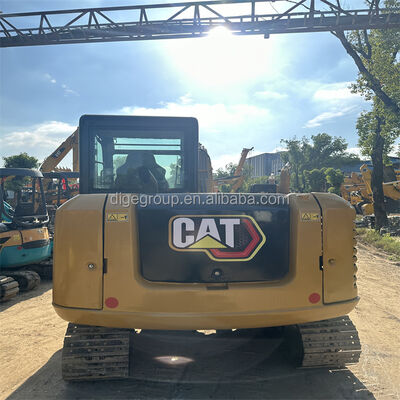 Excavadora Caterpillar 306E de 6t usada en stock a precio económico, excavadora robusta, duradera y potente