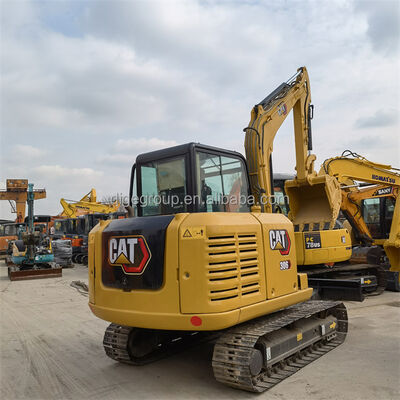 Excavadora usada Caterpillar 306E 6t en stock con el mejor precio Excavadora robusta duradera y poderosa en venta