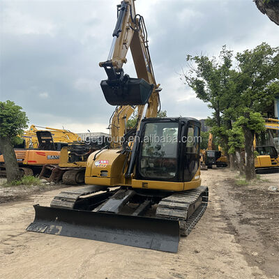 Excavadora Caterpillar 308C de 8t usada en stock con precio barato, venta caliente en buenas condiciones, excavadora potente de segunda mano en venta