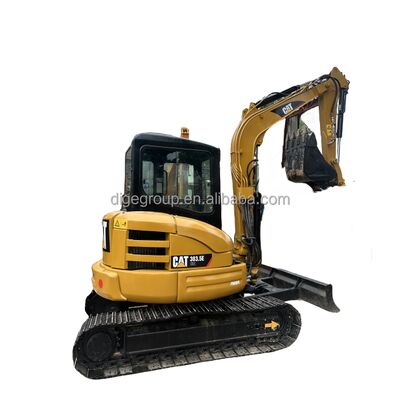 Excavadora Caterpillar 303.5E de 3.5t usada en stock a precio económico, excavadora robusta y duradera