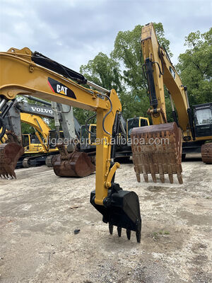 Excavadora Caterpillar 303.5E de 3.5t usada en stock a precio económico, excavadora robusta y duradera