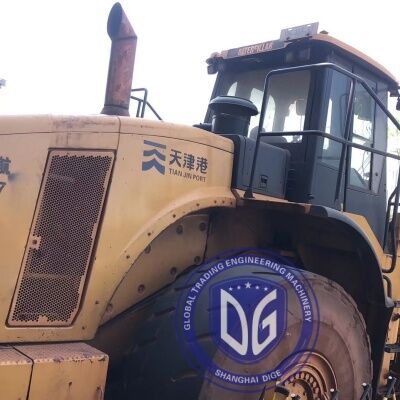 Japón 6,5 toneladas utilizó el cargador de ruedas del cargador de ruedas CAT980H de Caterpillar de alta calidad en existencia