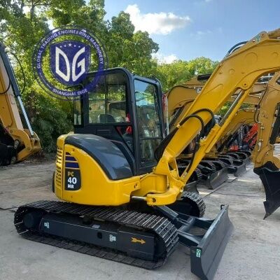 Miniexcavadora usada de Japón Komatsu PC40 horas de trabajo bajas del excavador hidráulico pequeño de 4 toneladas