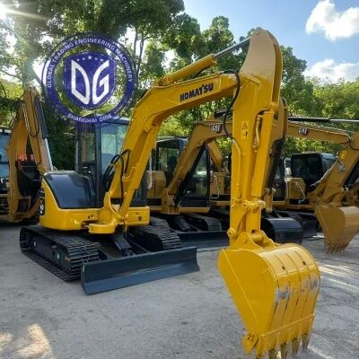 Miniexcavadora usada de Japón Komatsu PC40 horas de trabajo bajas del excavador hidráulico pequeño de 4 toneladas