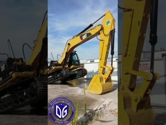 Construcción robusta para la durabilidad 323D Excavadora Caterpillar Usada 23 toneladas