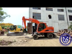 Resistente al desgaste DH150LC Excavadora usada Doosan de 15 toneladas Excavadoras hidráulicas usadas