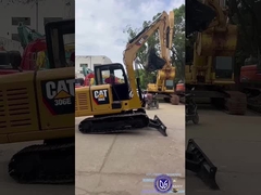 Sistema de control de respuesta rápida de la mini excavadora Caterpillar Crawler