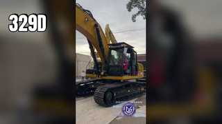 Excavadora Caterpillar 329D usada a la venta | Pocas horas y excelentes condiciones