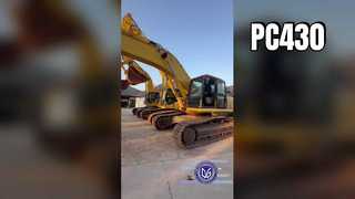 Excavadora Komatsu PC430 usada a la venta | Servicio pesado, listo para exportación